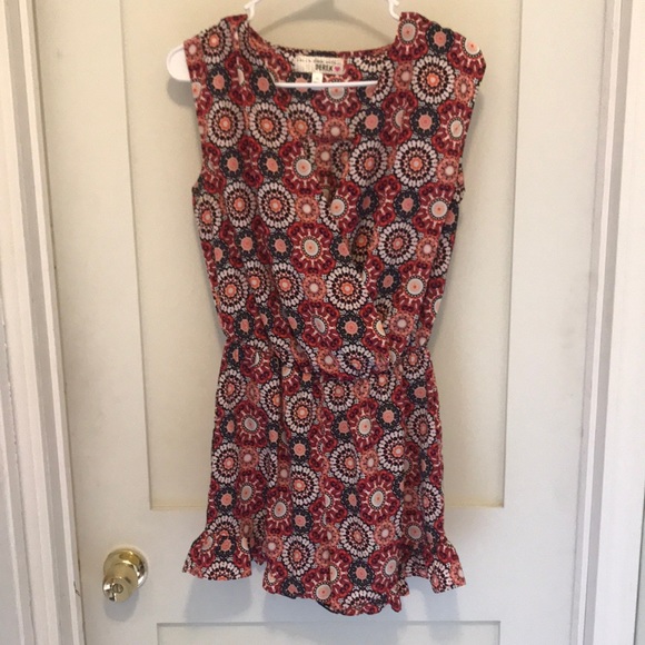 Derek Heart Pants - Ladies Romper shorts Perfect for a Country Music Concert or The Fourth of July
